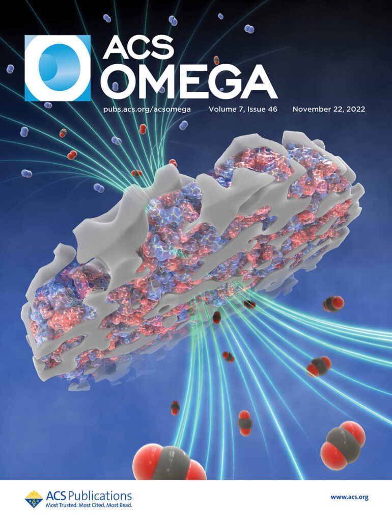 論文雑誌「ACS Omega」のカバーピクチャーを制作しました[産業技術総合研究所] | 株式会社アートアクション